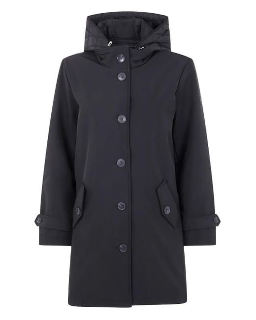 Ralph Lauren フーデッド コート Blue