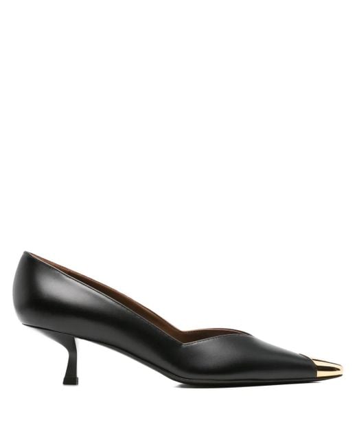 Giuseppe Zanotti Black 40Mm Metal-Toe Pumps