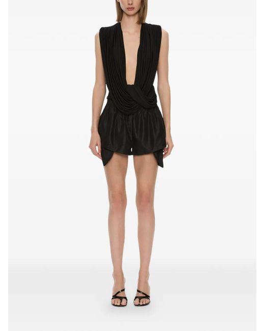 Christopher Esber Black Archie Shorts