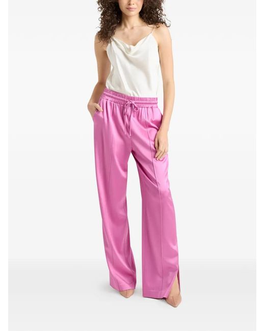Cinq À Sept Pink Damoni Drawstring Split Trousers