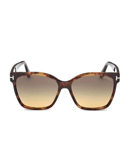 Tom Ford Brown Cat-Eye Sunglasses