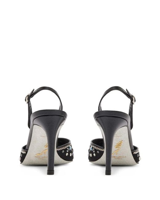 Rene Caovilla Metallic 105Mm Cinderella Pumps