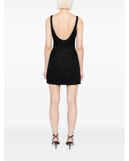 Reformation Belma リネンドレス Black