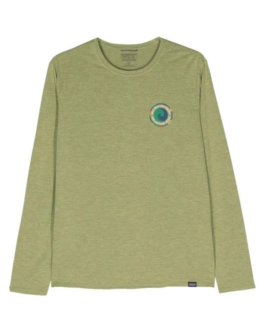 T-shirt Capilene® Cool Daily di Patagonia in Green da Uomo