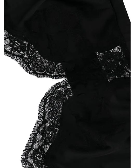Dolce & Gabbana Black Dolce&gabbana Lace Bra