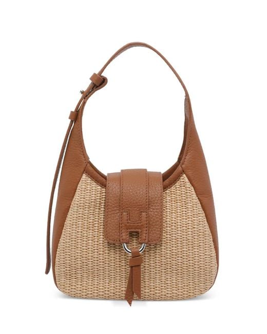 Hogan Brown Mini Trend Shoulder Bag