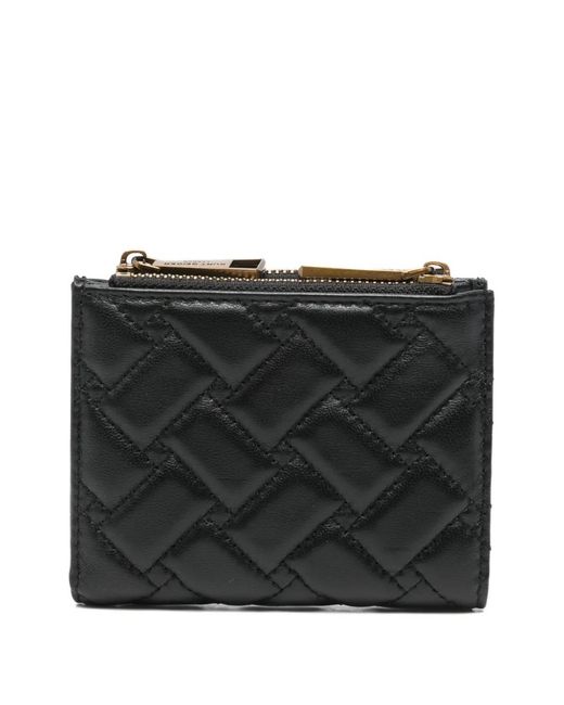 Kurt Geiger Black Mini Quilted Wallet
