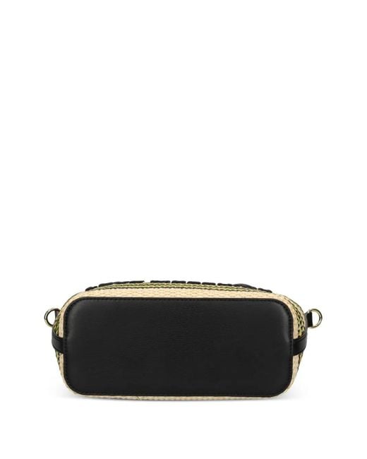 Love Moschino Metallic Striped Tote Bag