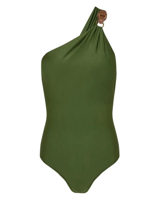 Lenny Niemeyer レザートリム 水着 Green