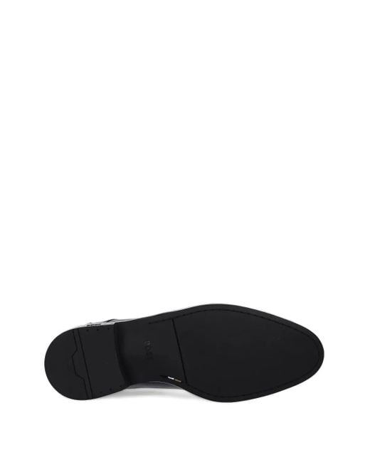 Boss Black Colby Perforated-Cap Derby Shoes for men