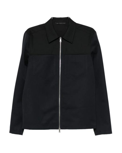 Camicia Con Design A Inserti di Low Brand in Black da Uomo