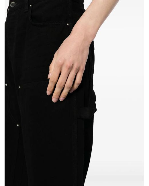 Amiri Black Double Knee Jeans for men