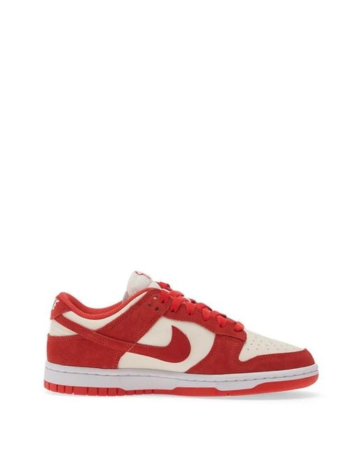 Nike Red Dunk Low Sneakers