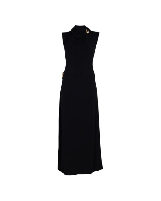 Altuzarra Black Betsy Cowl-Neck Maxi Dress