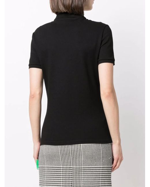 Lacoste Effen Poloshirt in het Black