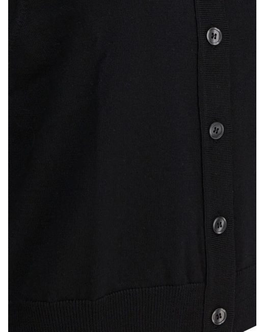 Soeur Black Chiara Button-Up Vest