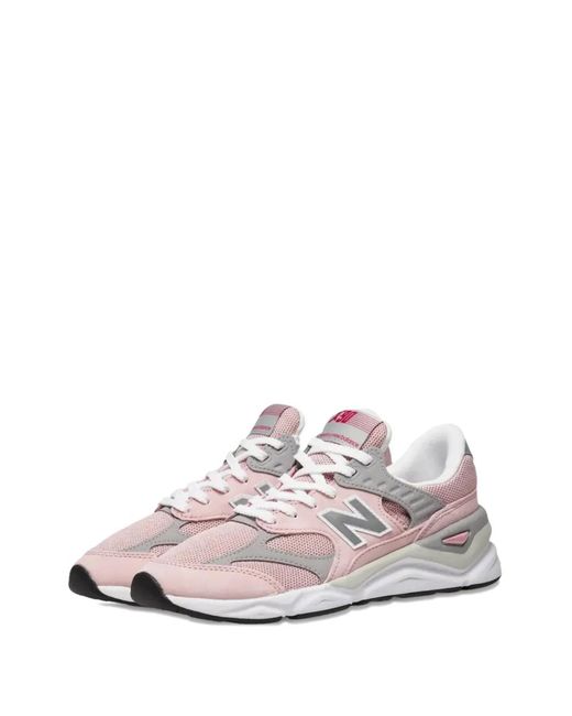 New Balance Pink X-90 Low-Top Sneakers for men