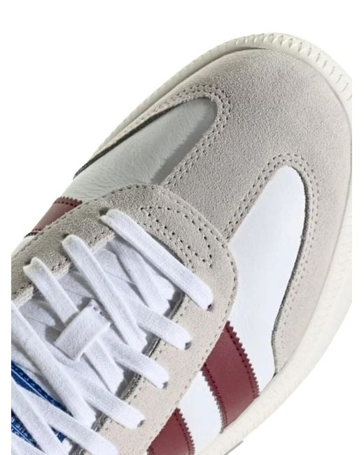 Adidas Pink Samba Xlg Leather Sneakers for men