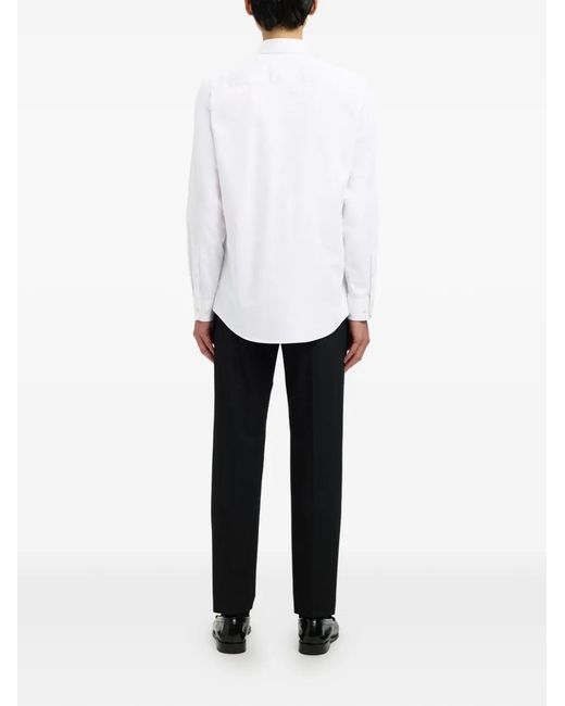 SELECTED White Buttoned Shirt for men