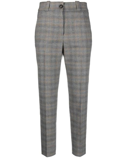 Peserico Gray Trousers