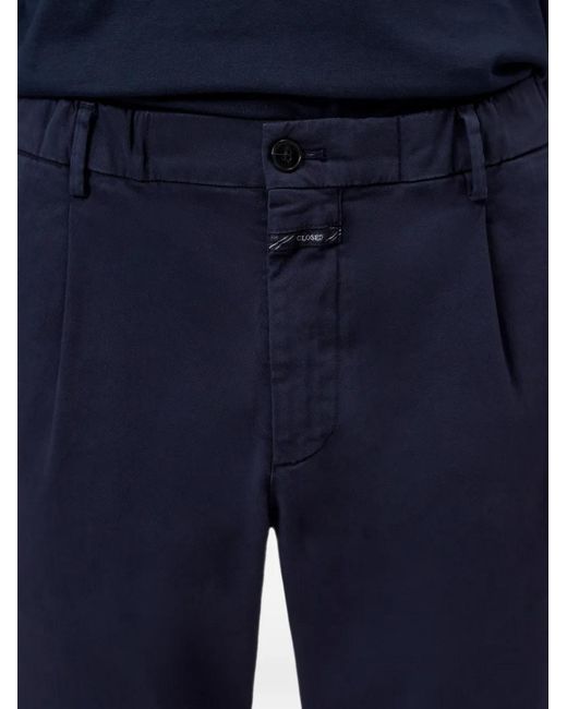 Closed Blue Vigo Tapered Trousers for men