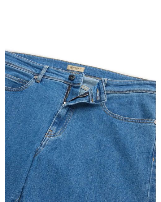 Woolrich Blue Logan Trousers for men