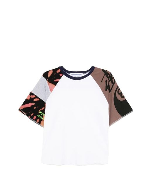 Stain Shade White X Stussy Tie-Dye T-Shirt for men