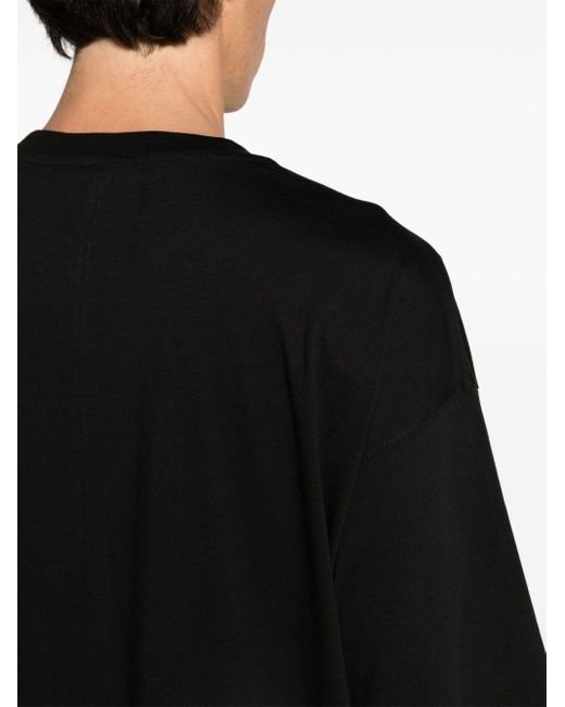 Thom Krom T-shirt Met Ronde Hals in het Black voor heren