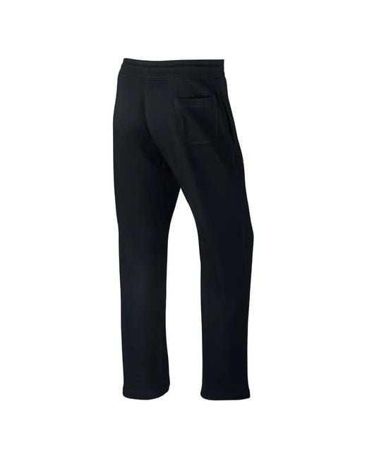Nike Blue Logo-Patch Drawstring Track Pants for men