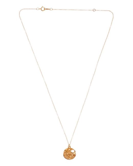 Alighieri White The Cancer Medallion Necklace