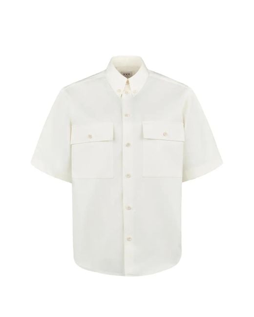 Tod's White Short-Sleeved Shirt