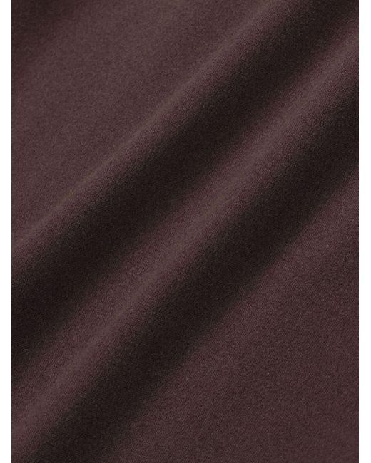 Sporty & Rich Purple Logo-print Shorts