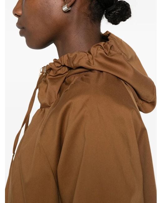 Carla G Brown Sedo Hooded Zip-Up Jacket
