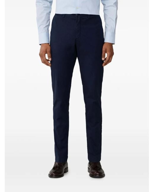 Hackett Blue Garment-Dyed Chinos for men