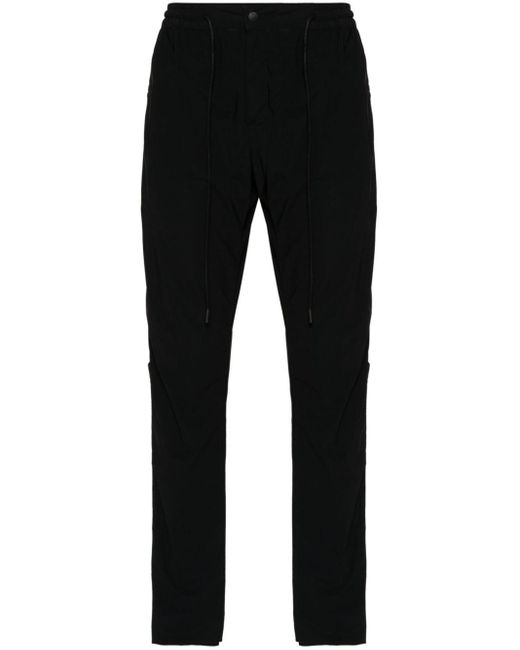 PT Torino Black Stretch-design Trousers for men