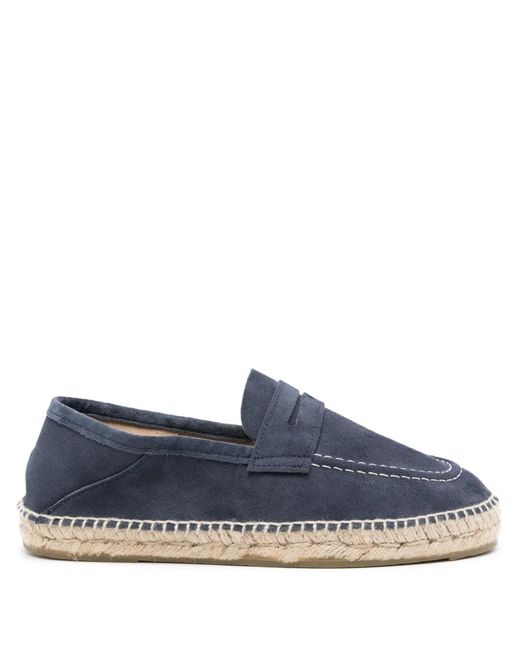 Manebí Blue Hamptons Suede Espadrilles for men