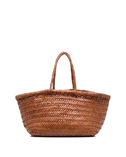 Dragon Diffusion Brown Triple Jump Shoulder Bag