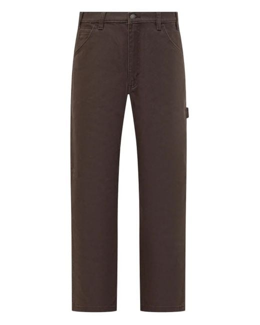 Dickies Brown Carpenter Duck Trousers for men