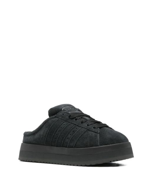 Adidas Black Campus 00S Slip-On Sneakers
