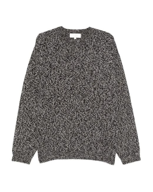 Jersey Con Cuello Redondo Studio Nicholson de hombre de color Gray