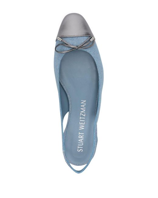Zapatos Sleek con tacón de 15 mm Stuart Weitzman de color Blue