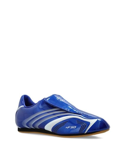 Adidas Blue Taekwondo F50 Sneakers