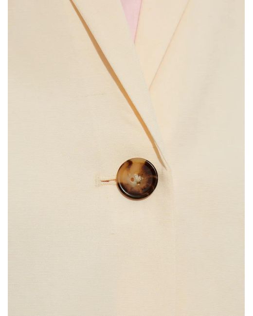 Rag & Bone Natural Button-Fastening Blazer