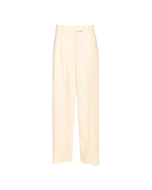 Pantalon Ample Deva Thelatest en coloris White