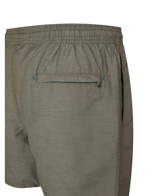 Marane Gray Drawstring Swim Shorts for men