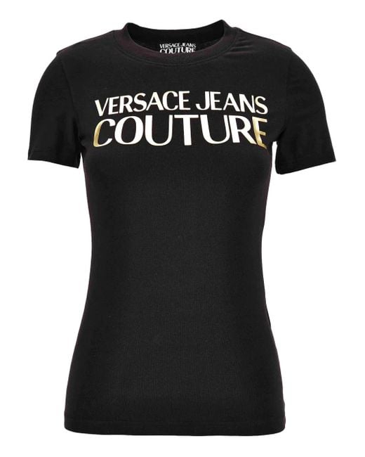 Versace Jeans Couture ロゴ Tシャツ Black
