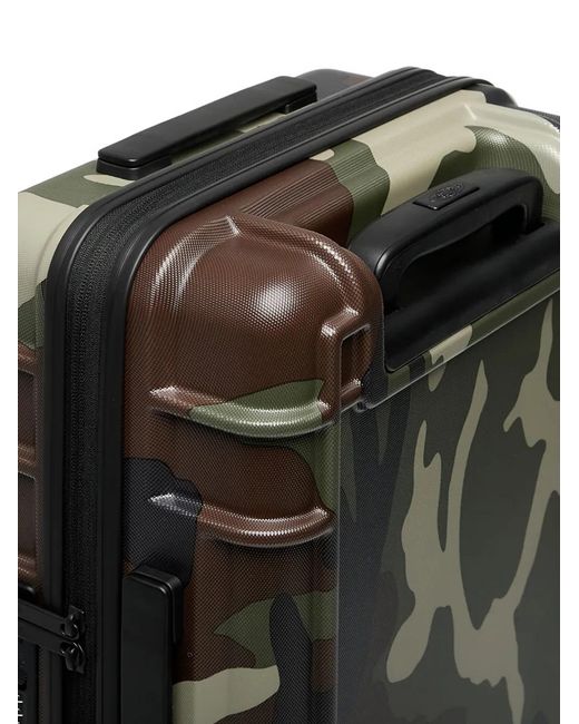 Eastpak Green Resist'R Camouflage Zip Suitcase