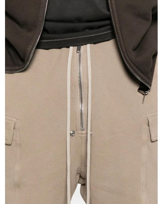 Rick Owens Natural Cargobela Cargo Shorts for men