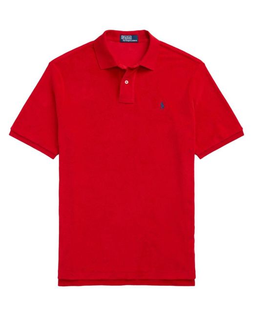 Polo Ralph Lauren Red Polo Pony Polo Shirt for men