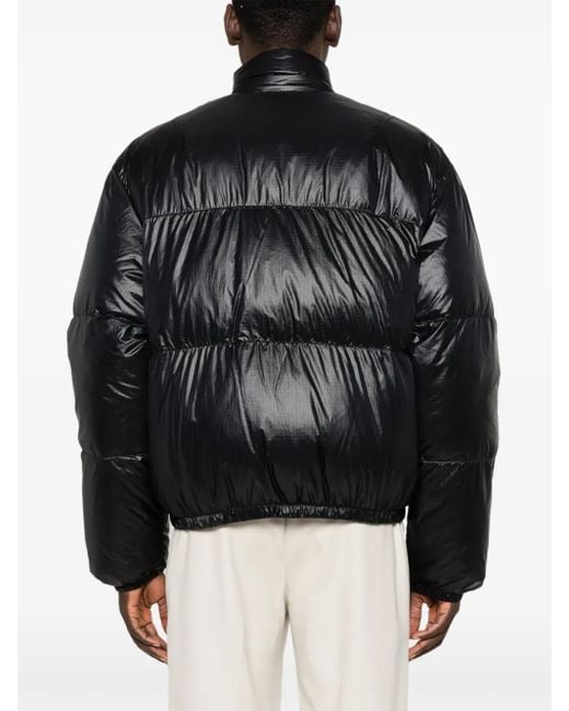 Our Legacy Black Inhale Puffa for men